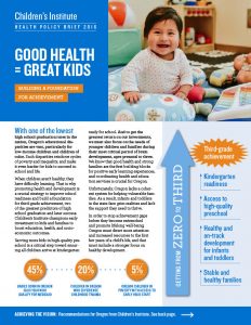 Good Health = Great Kids