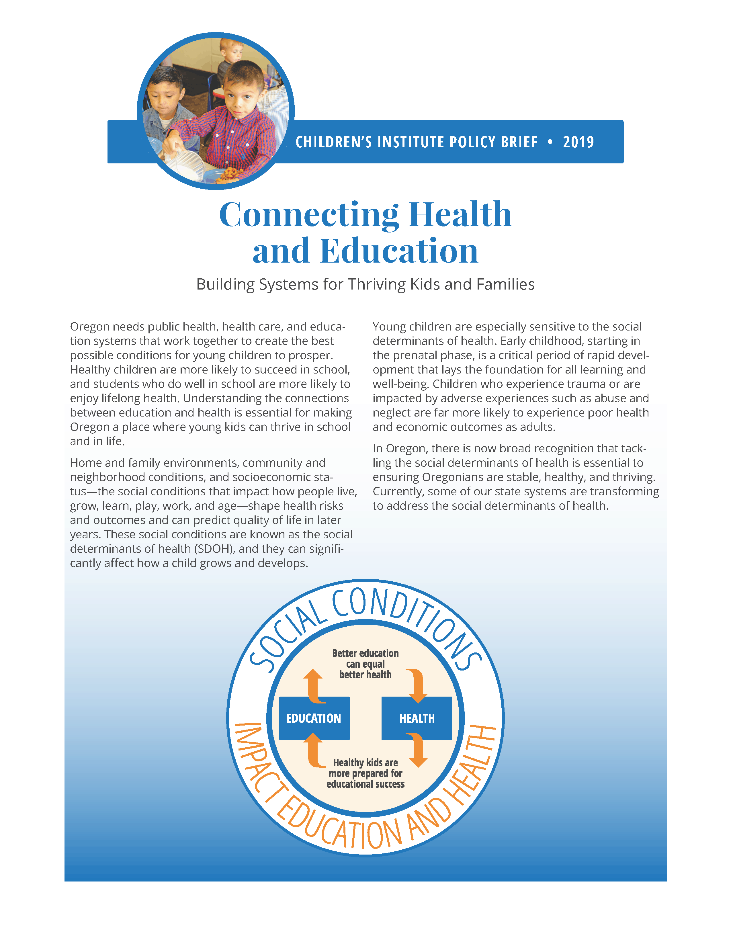 Connecting Health and Education