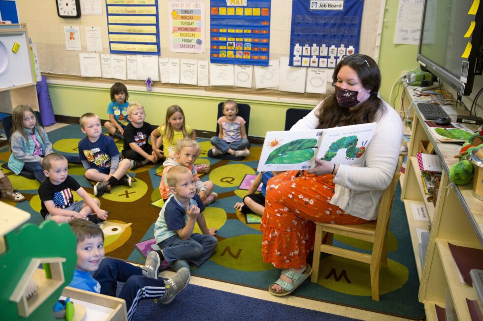 A Glimpse of How Yoncalla's Youngest Learners Spend Their Day Children's Institute