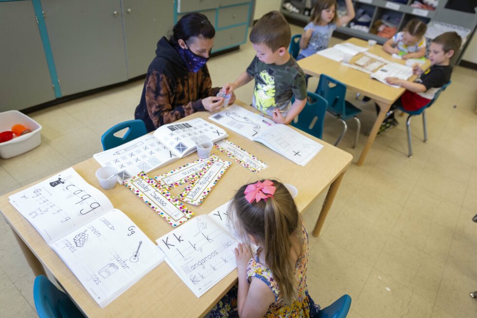 A Glimpse of How Yoncalla's Youngest Learners Spend Their Day