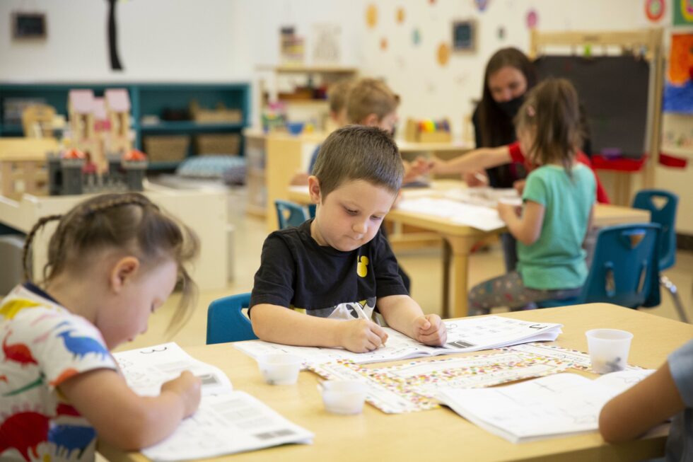 A Glimpse of How Yoncalla's Youngest Learners Spend Their Day