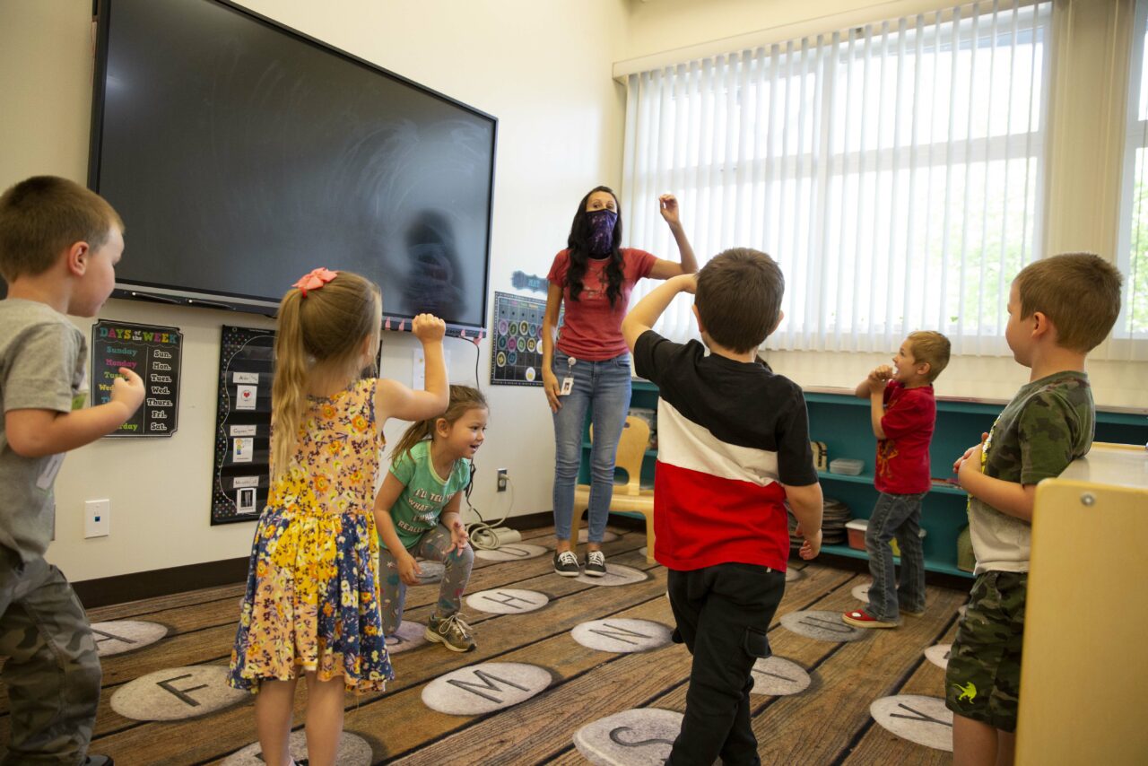 A Glimpse of How Yoncalla's Youngest Learners Spend Their Day