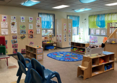 This is an image of an early childhood classroom