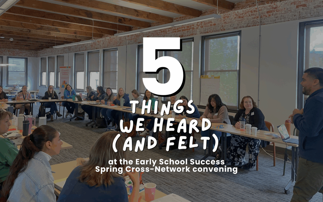 5 Things We Heard (and Felt) at the 2025 ESS Spring Cross-Network Convening
