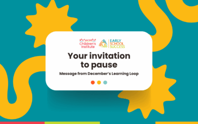 Your invitation to pause