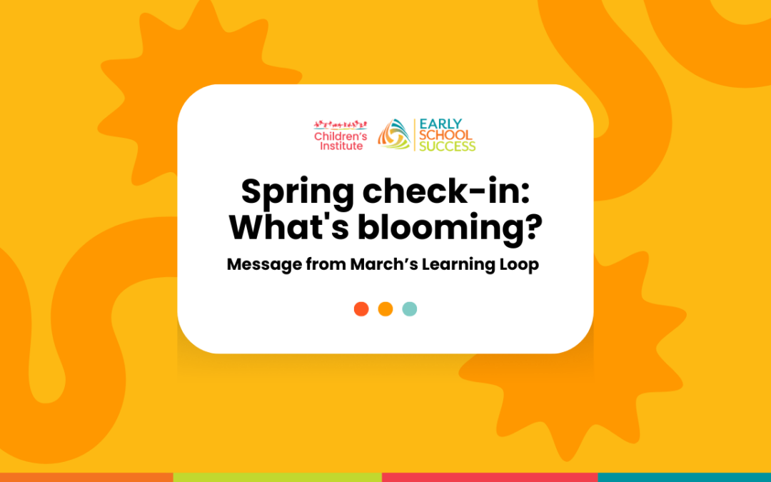 Spring check-in: What’s blooming?