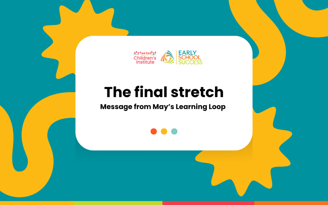 The final stretch