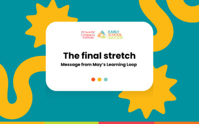 The final stretch