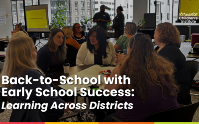 Back-to-School with Early School Success: Learning Across Districts